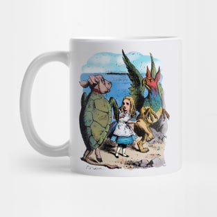 Alice and the Mock Turtle Mug